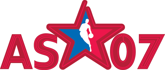 NBA All-Star Game 2007 Wordmark Logo t shirts iron on transfers